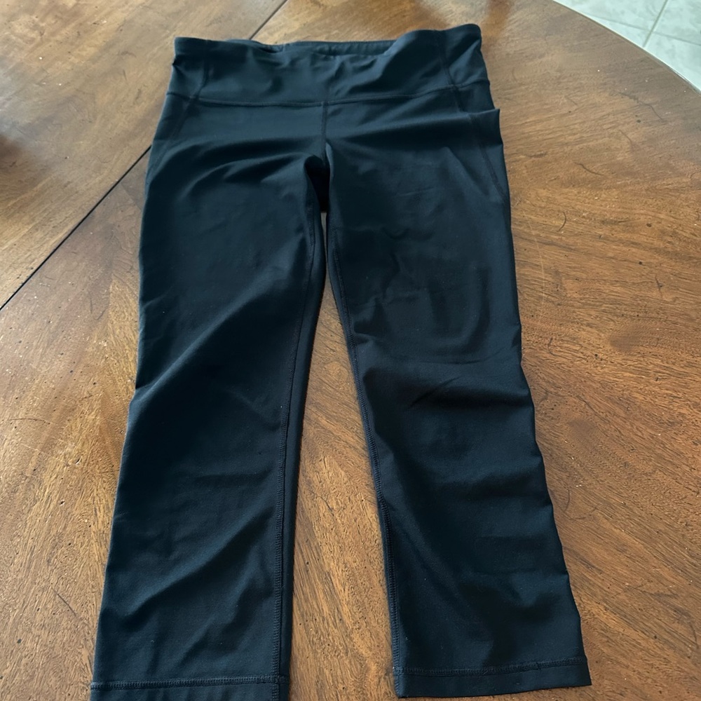 GAPFit Black Ankle High-rise Cropped Leggings